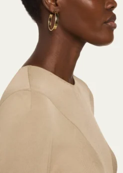 LanaVanity Hollow Hoop Earrings, 40mm