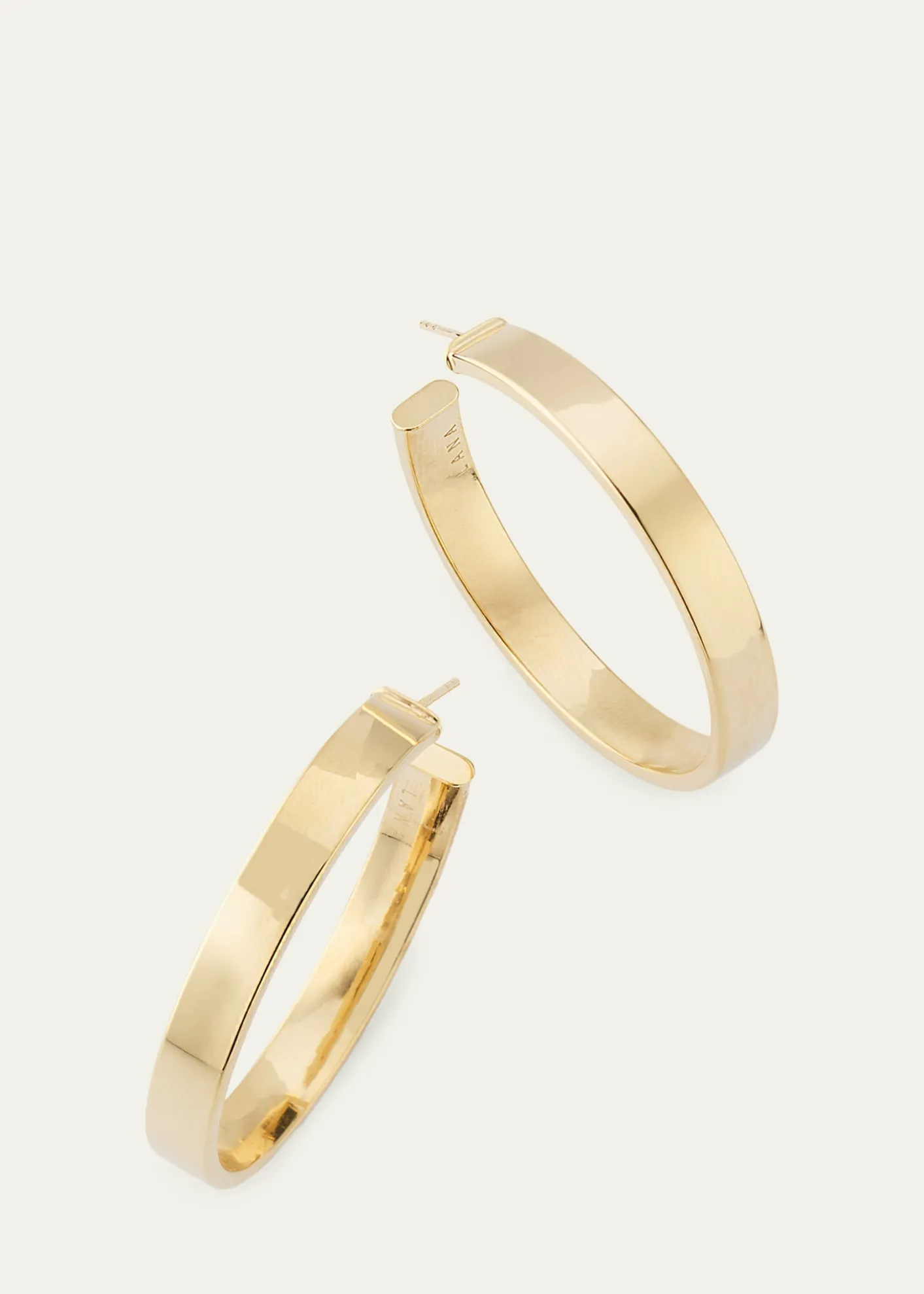 LanaVanity Hollow Hoop Earrings, 40mm