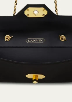 LanvinSilk Flap Evening Clutch