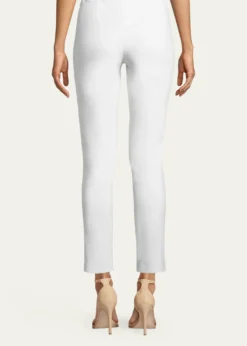 Lela RoseCatherine Slim-Leg Ankle Pants