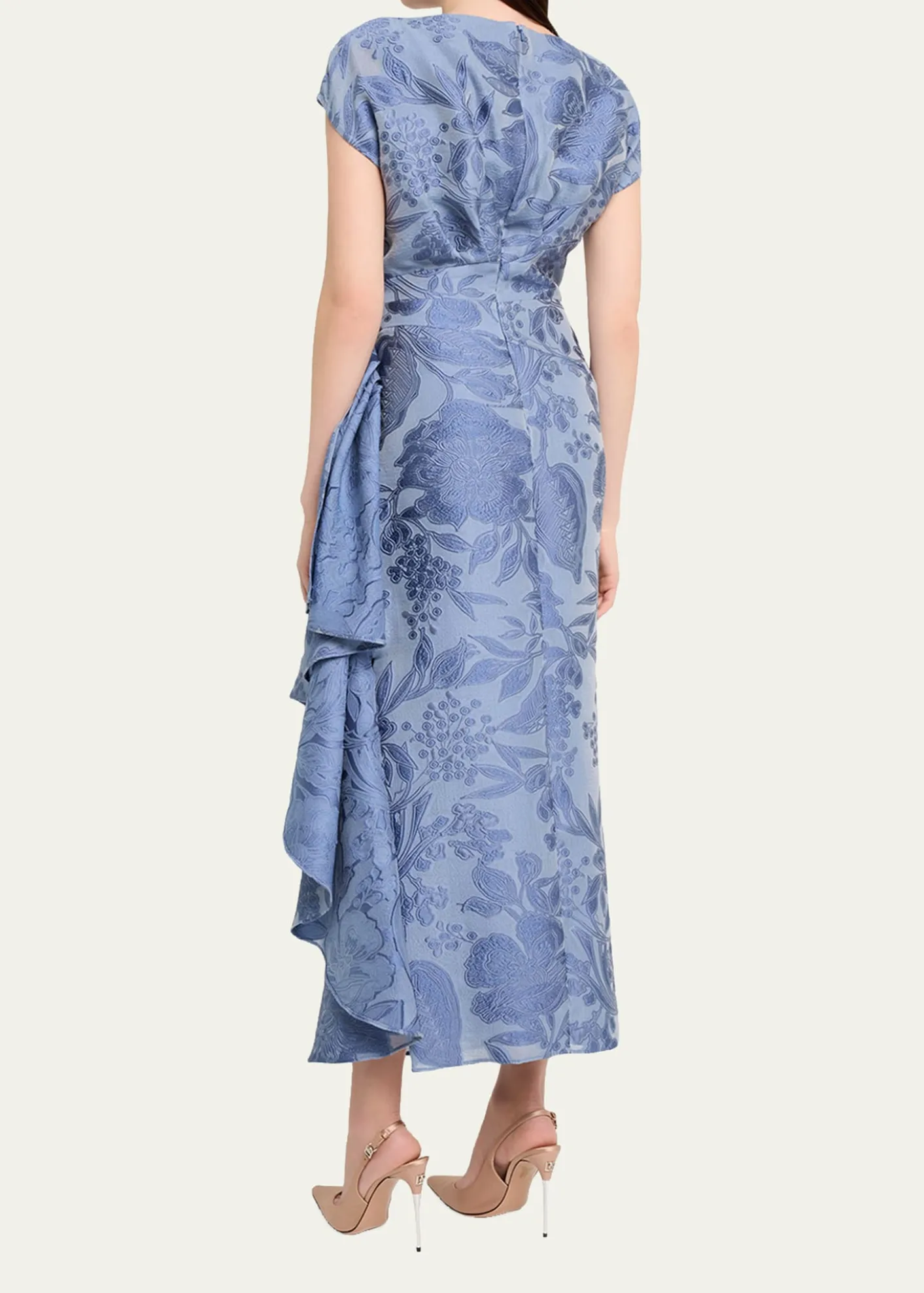 Lela RoseFloral Fil Coupe Florence Dress
