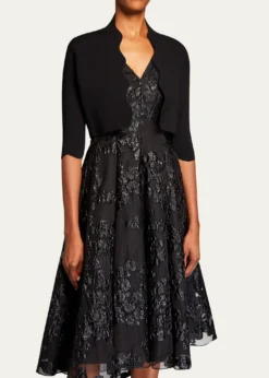 Lela RoseScalloped Bolero Cardigan