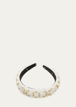 Lele SadoughiCharlotte Faux Pearl Sprinkle Headband