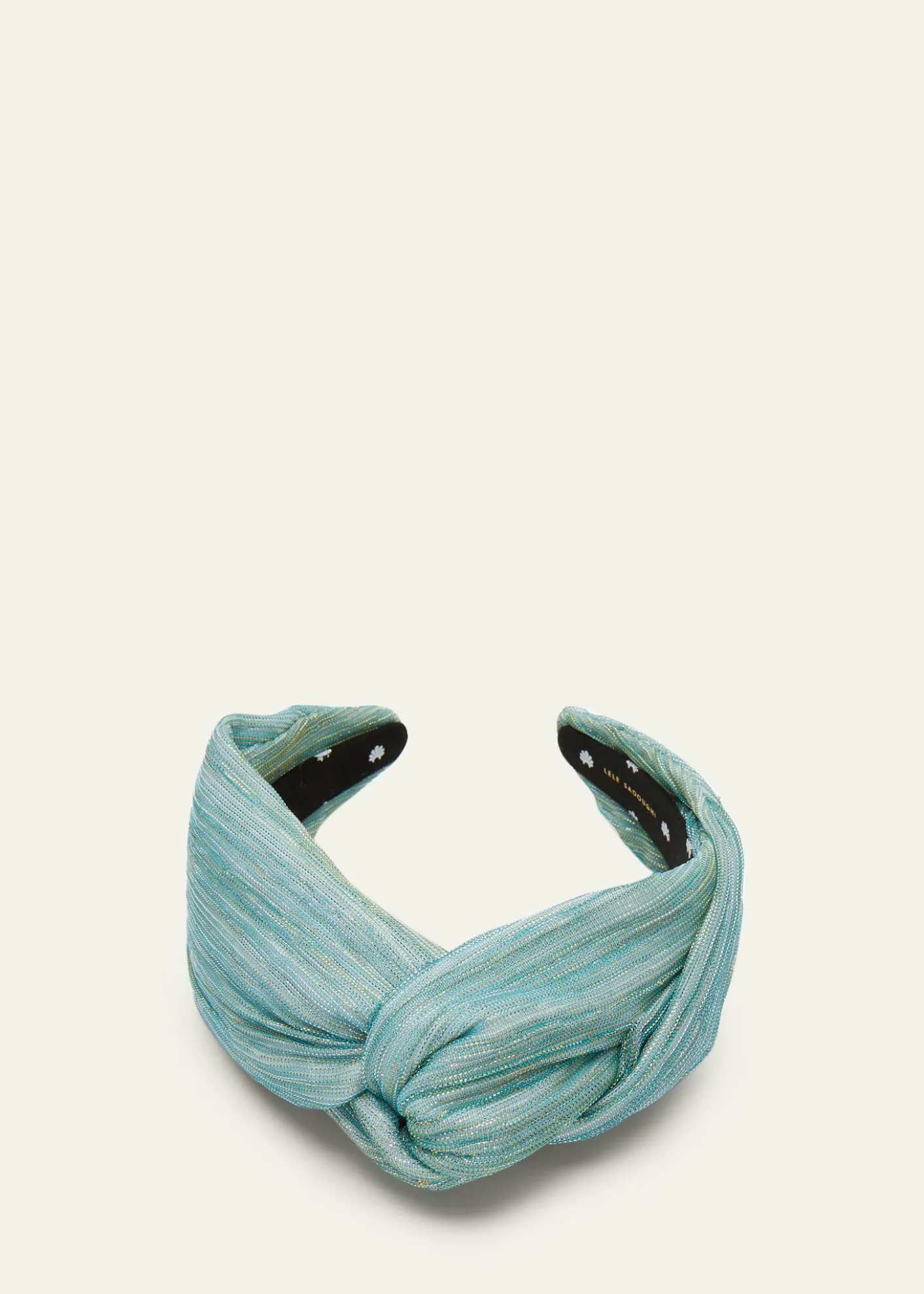 Lele SadoughiGreta Shimmer Knotted Headband