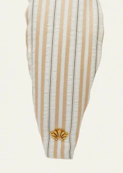 Lele SadoughiKnotted Cotton Seersucker Headband