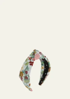 Lele SadoughiKnotted Floral Headband
