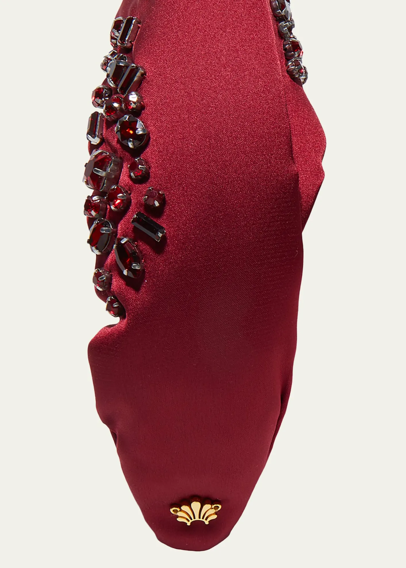 Lele SadoughiMarlene January Garnet Jeweled Birthstone Headband