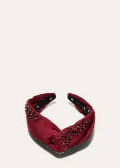 Lele SadoughiMarlene January Garnet Jeweled Birthstone Headband