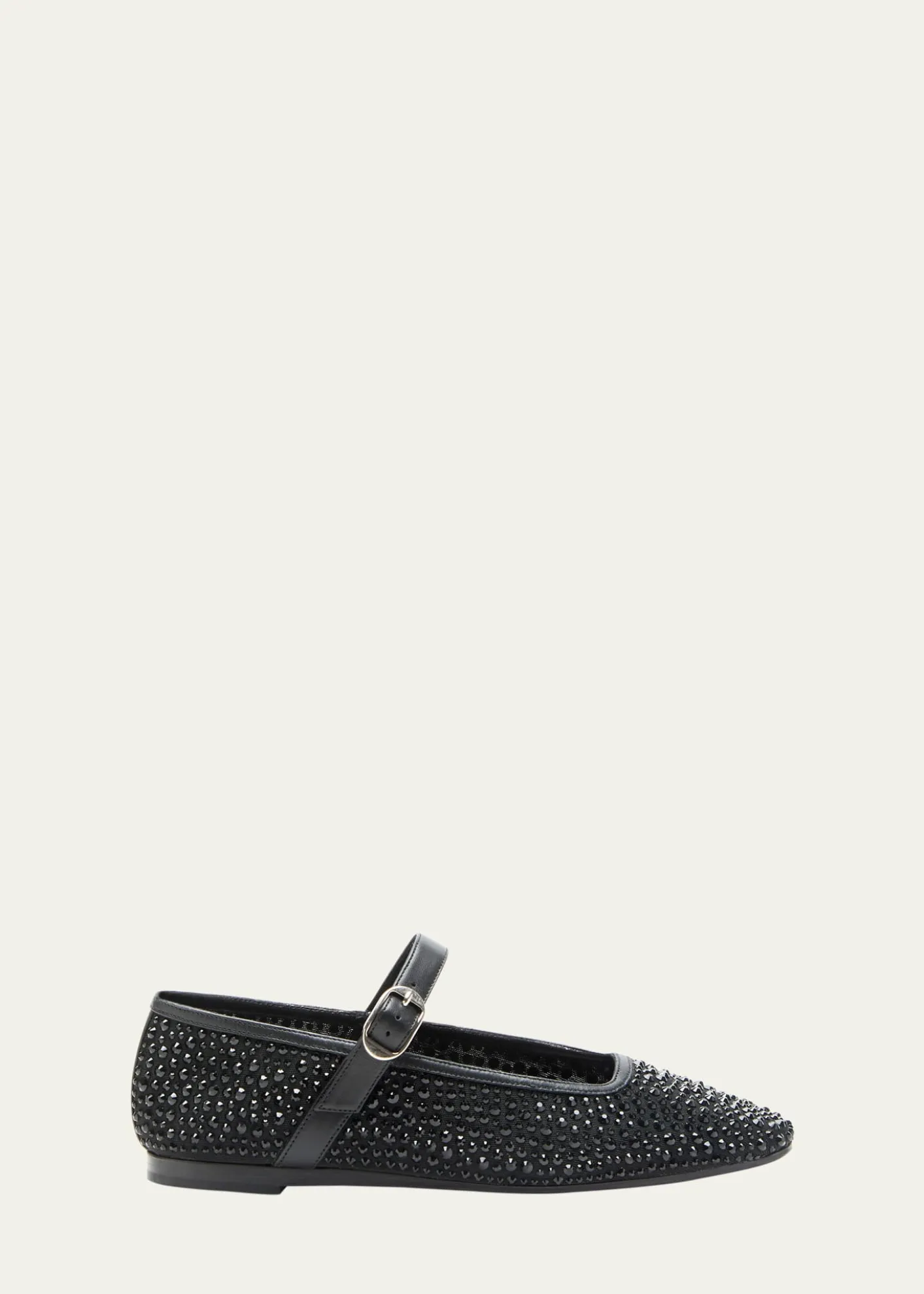 Le Monde BerylCrystal Mesh Mary Jane Ballerina Flats