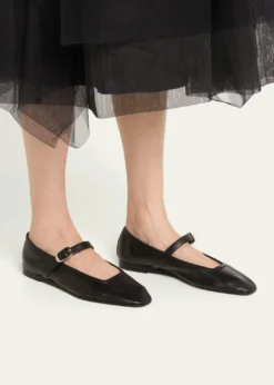 Le Monde BerylLeather Mary Jane Ballerina Flats