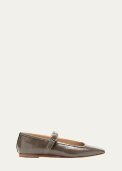 Le Monde BerylPatent Leather Mary Jane Ballerina Flats