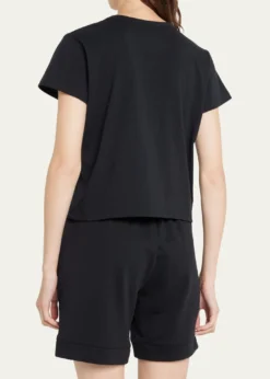 LESETMargo Short-Sleeve Cotton Crewneck Tee