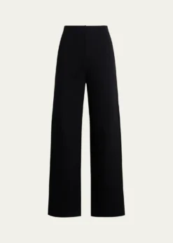 LESETRio Wide-Leg Ponte Pants