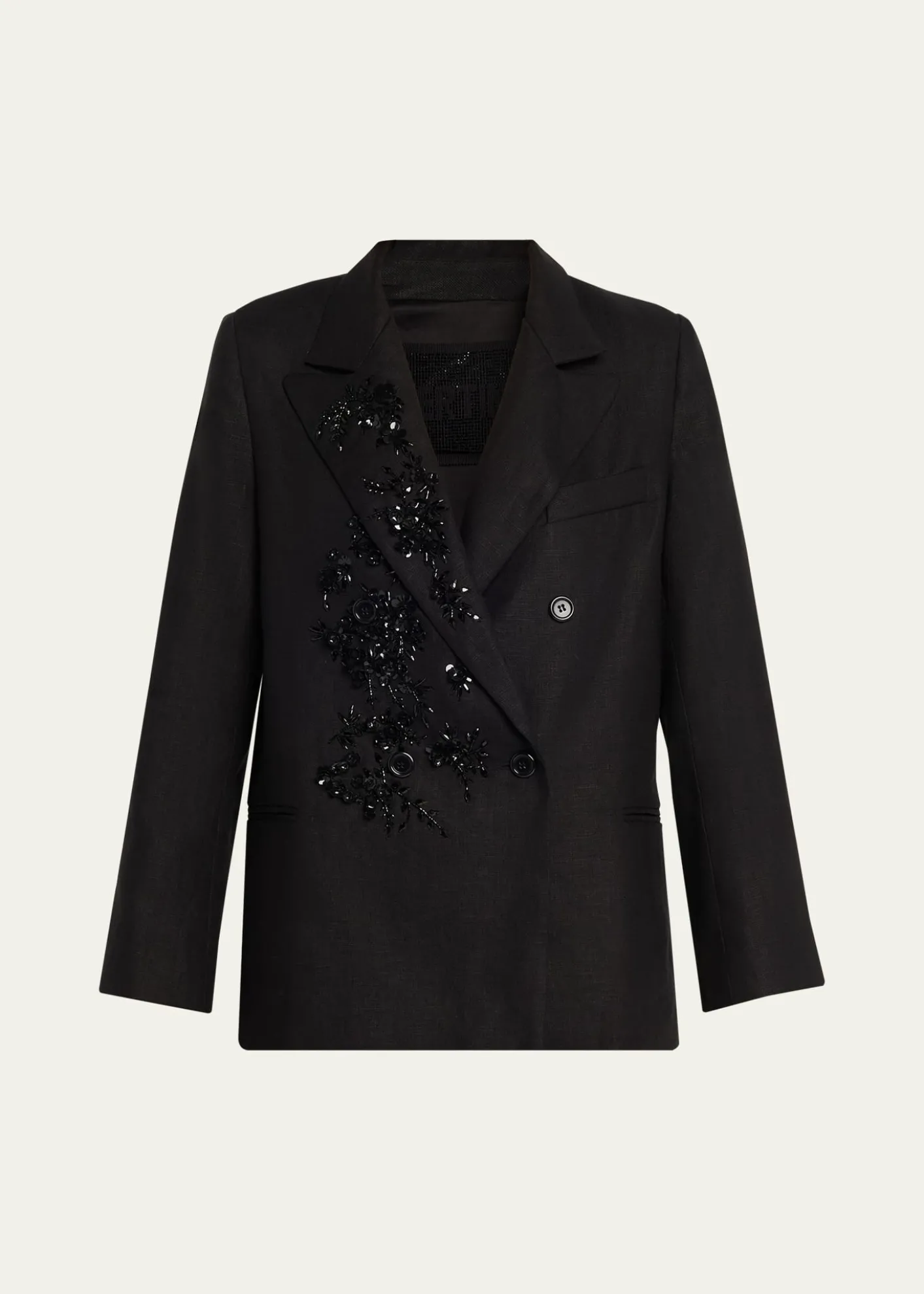 LibertineAntibes Night Embellished Double-Breasted Jacket