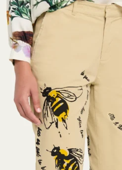 LibertineBee Lieve Straight-Leg Chino Pants