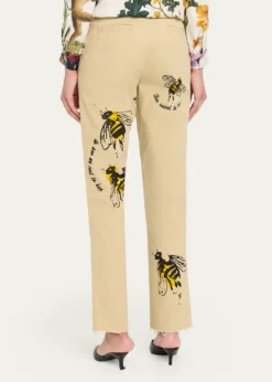 LibertineBee Lieve Straight-Leg Chino Pants