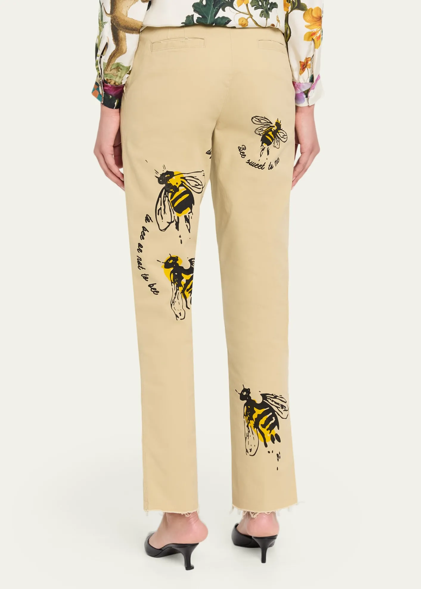 LibertineBee Lieve Straight-Leg Chino Pants