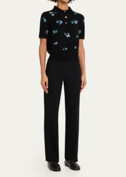 LibertineBluebell Lane Cashmere Polo Sweater