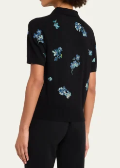 LibertineBluebell Lane Cashmere Polo Sweater