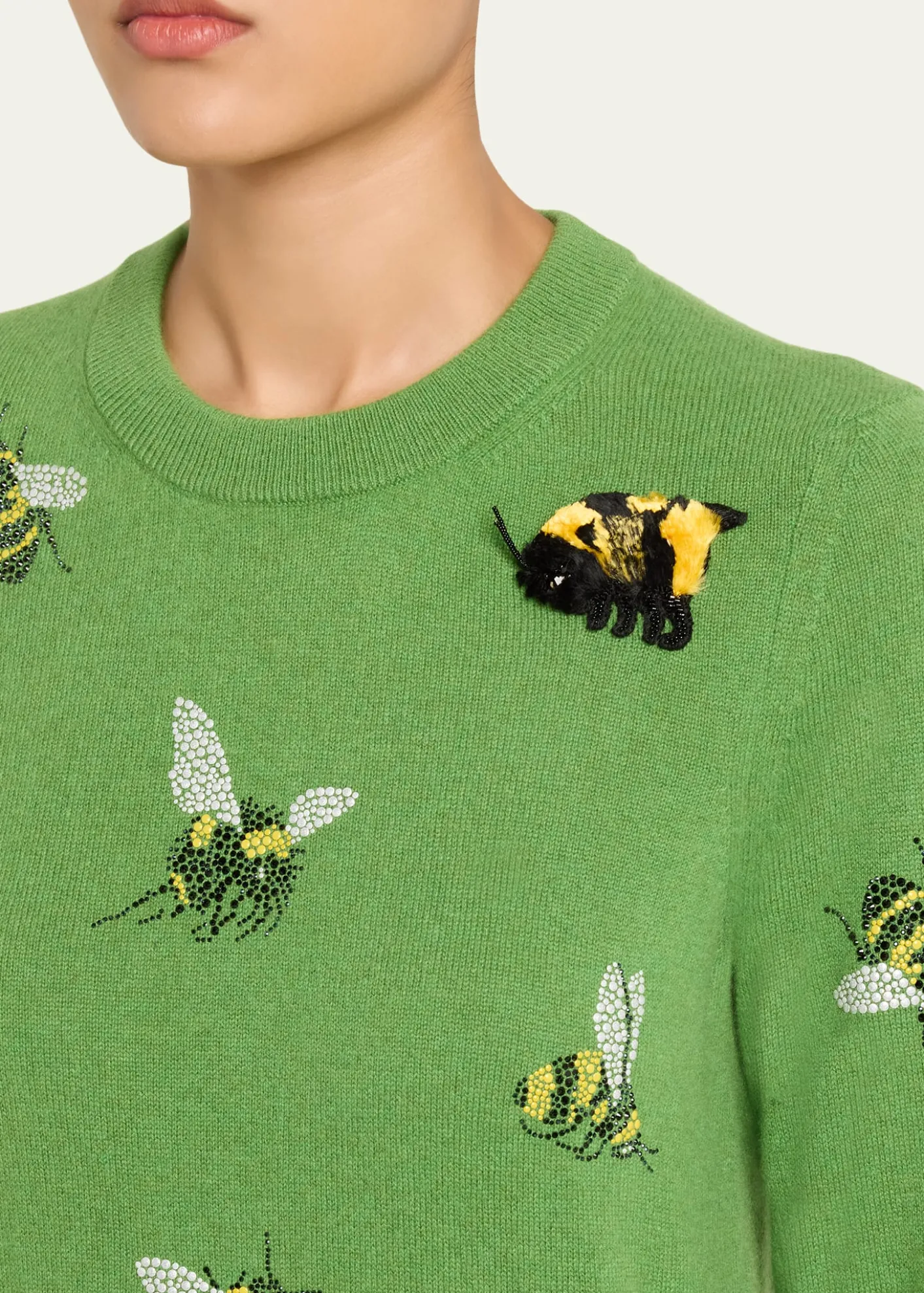 LibertineBuzz Off Shrunken Pullover Sweater