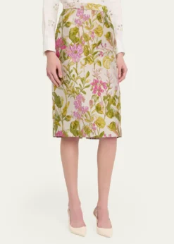LibertineDianthus Classic Pencil Skirt