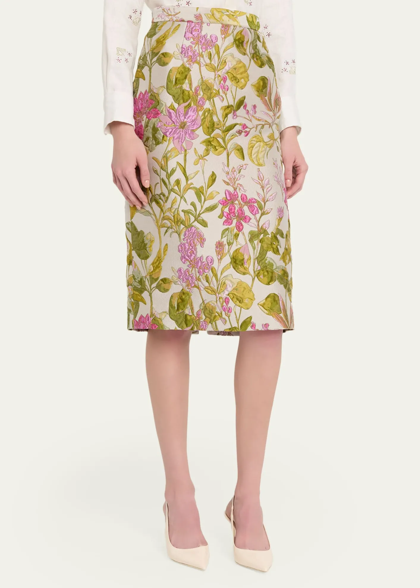LibertineDianthus Classic Pencil Skirt
