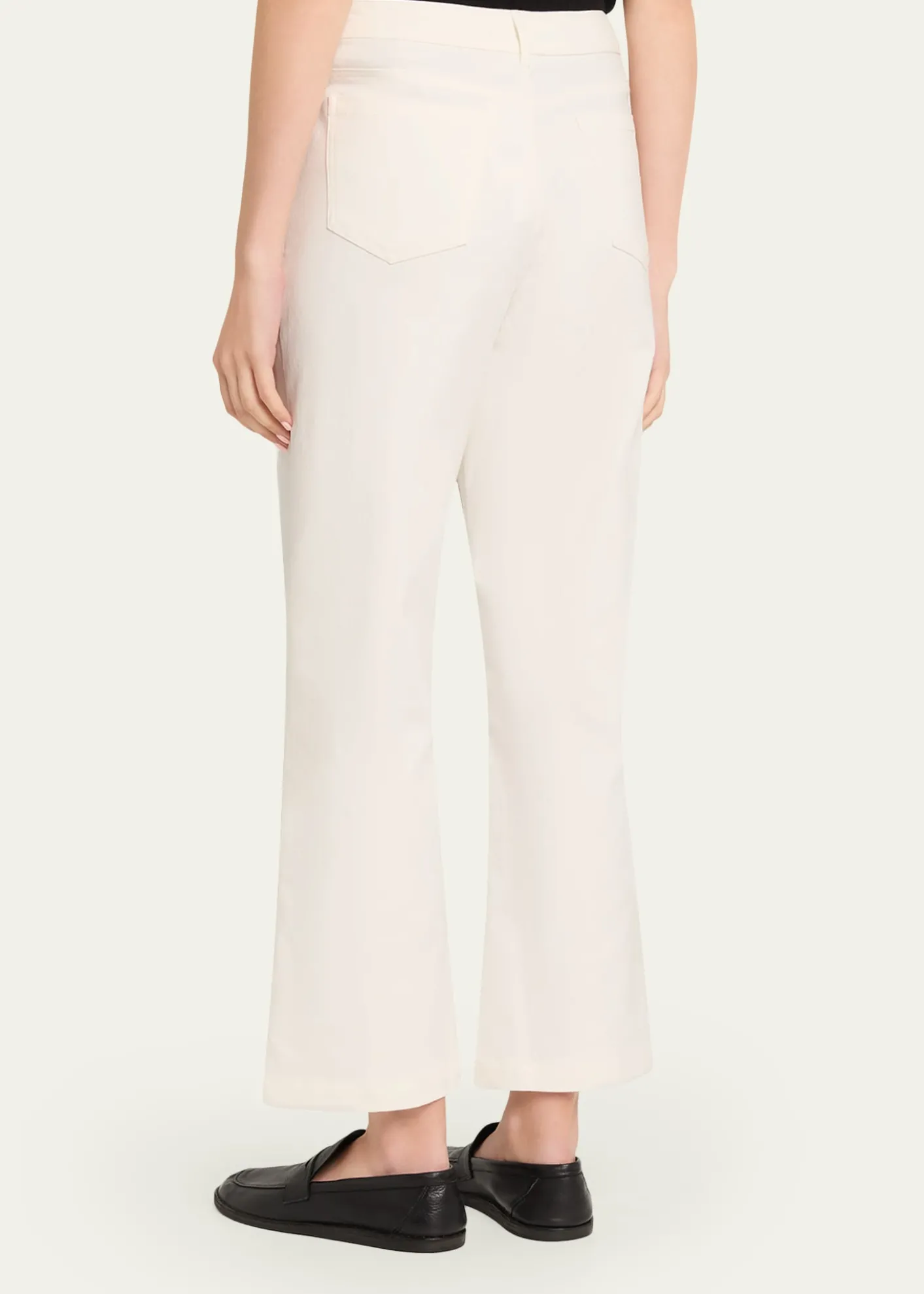 LibertineGraphic Patches Kickflare-leg Ankle Jeans
