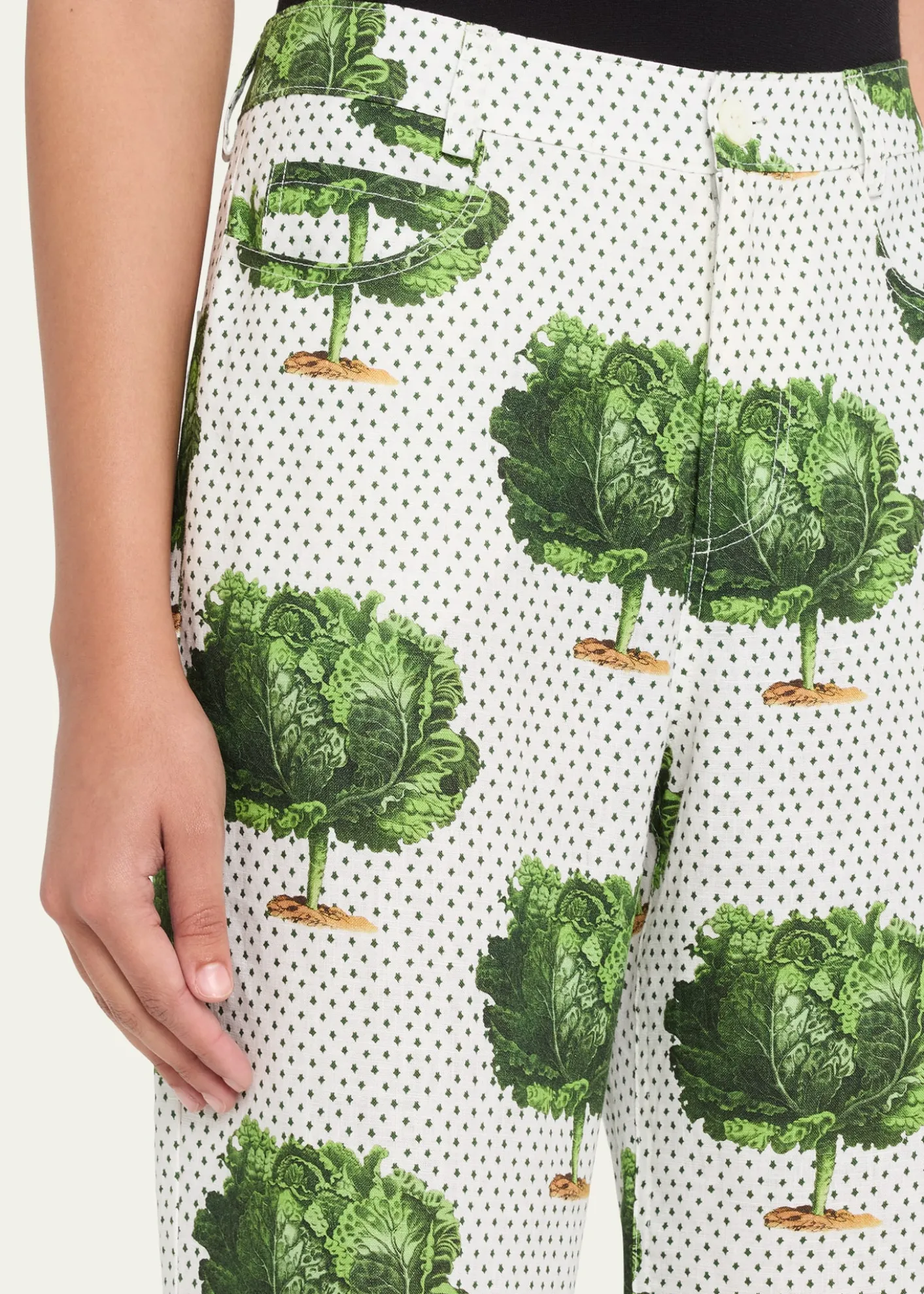 LibertineLettuce Dance To The Beat Straight-Leg Ankle Pants