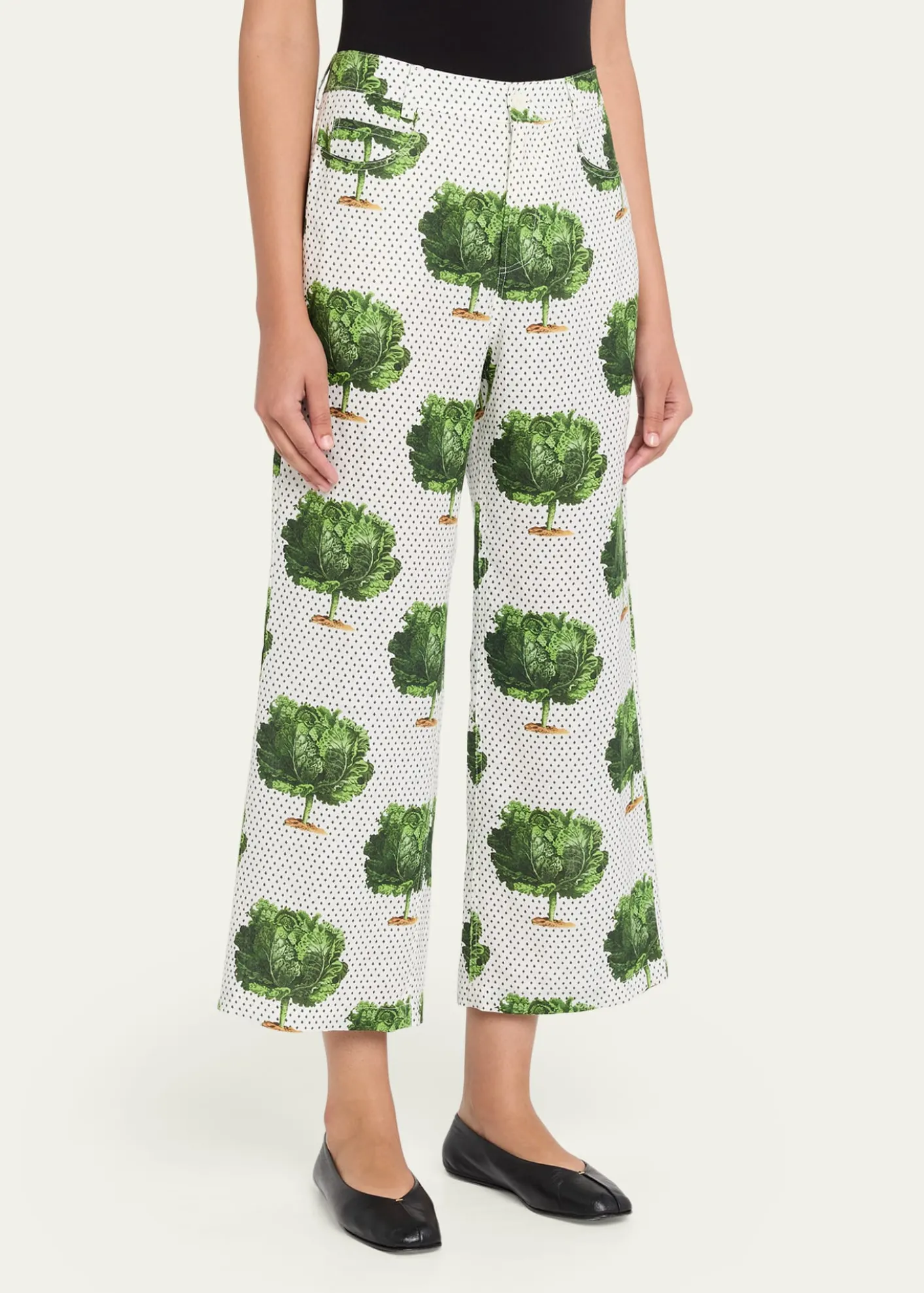LibertineLettuce Dance To The Beat Straight-Leg Ankle Pants