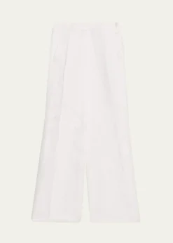 LibertinePorcelain Garden Straight-Leg Trousers
