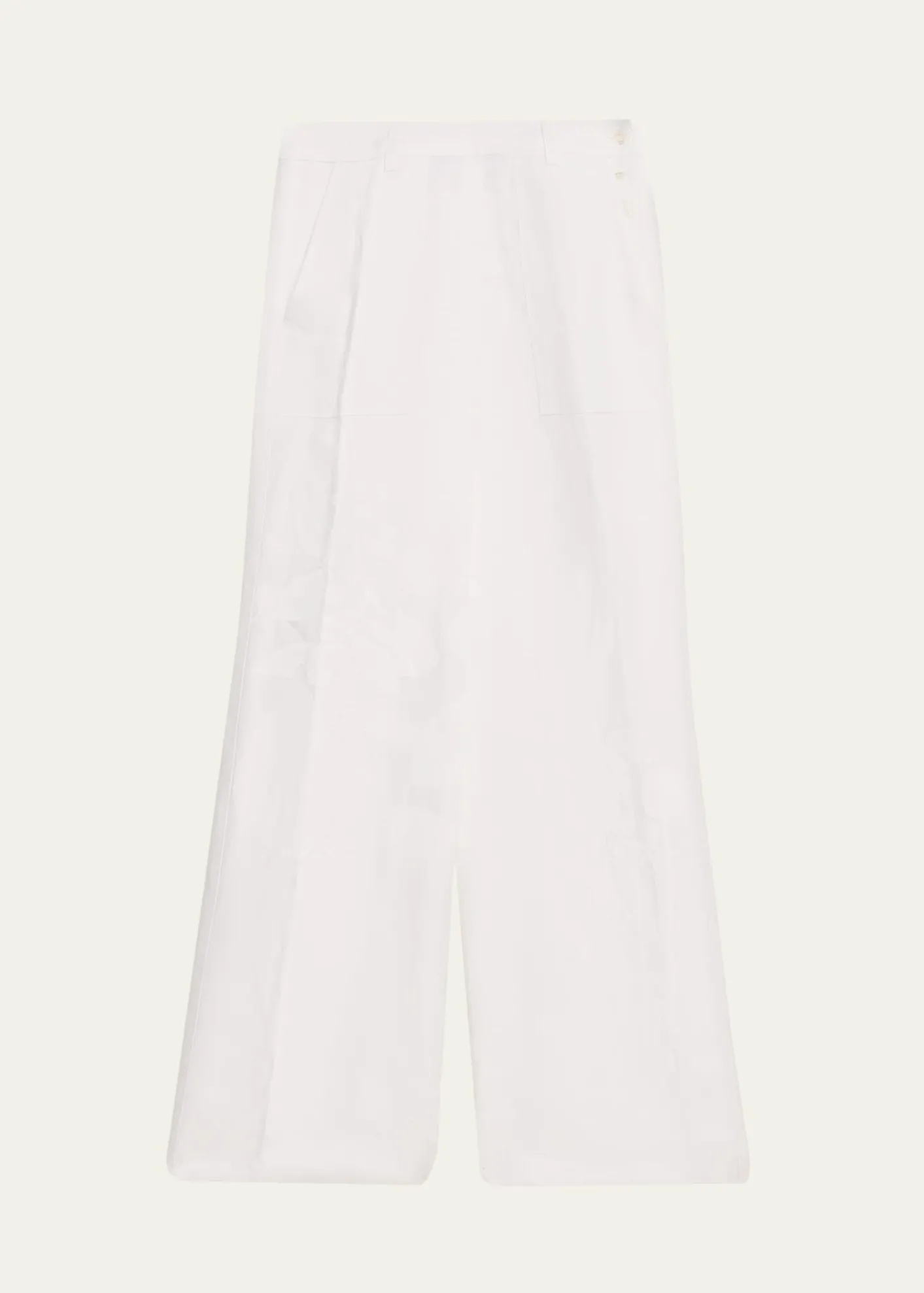 LibertinePorcelain Garden Straight-Leg Trousers