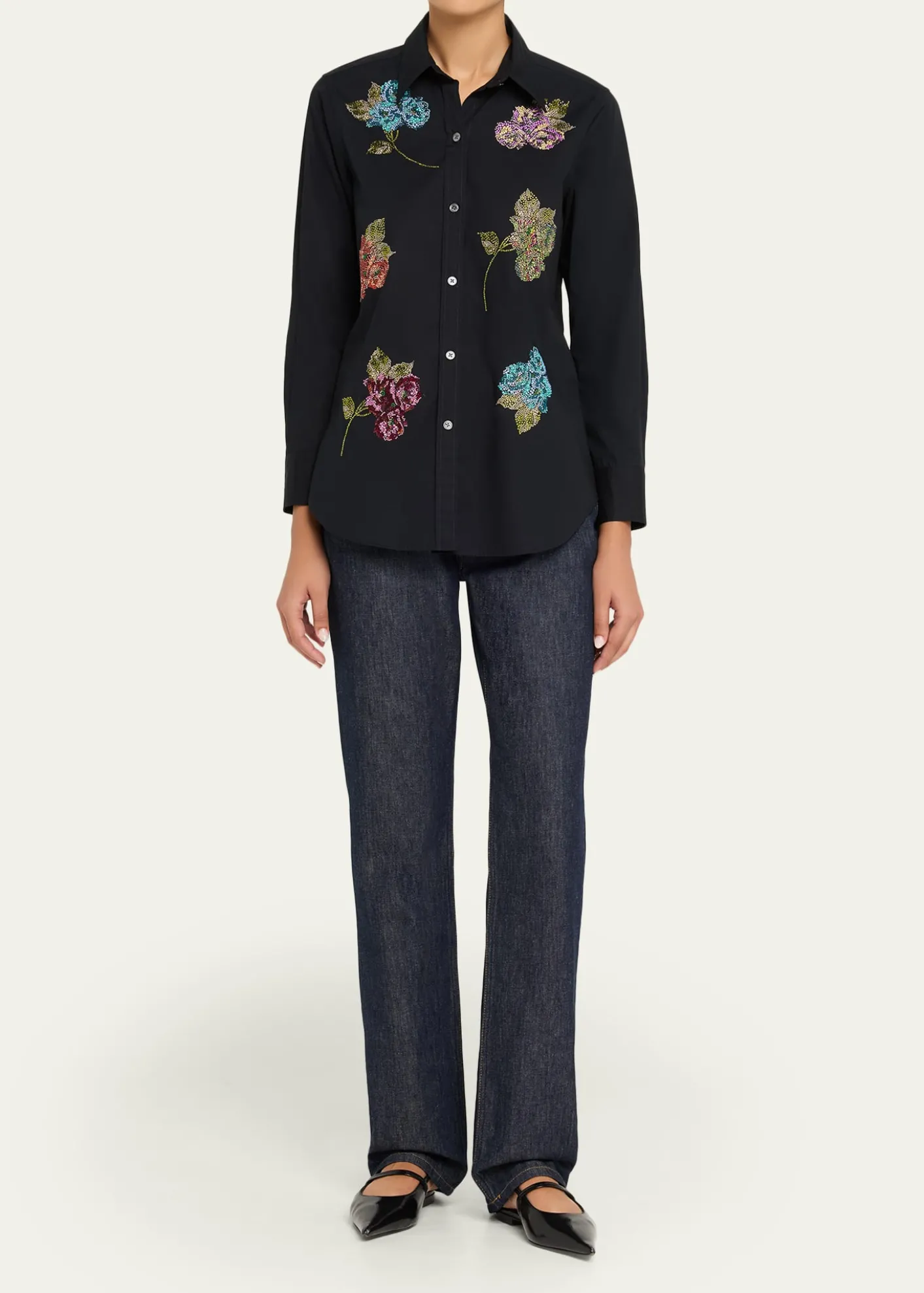 LibertinePrimrose Embellished New Classic Shirt