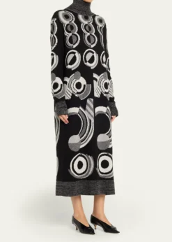 LibertineSonia Cashmere Turtleneck Midi Dress