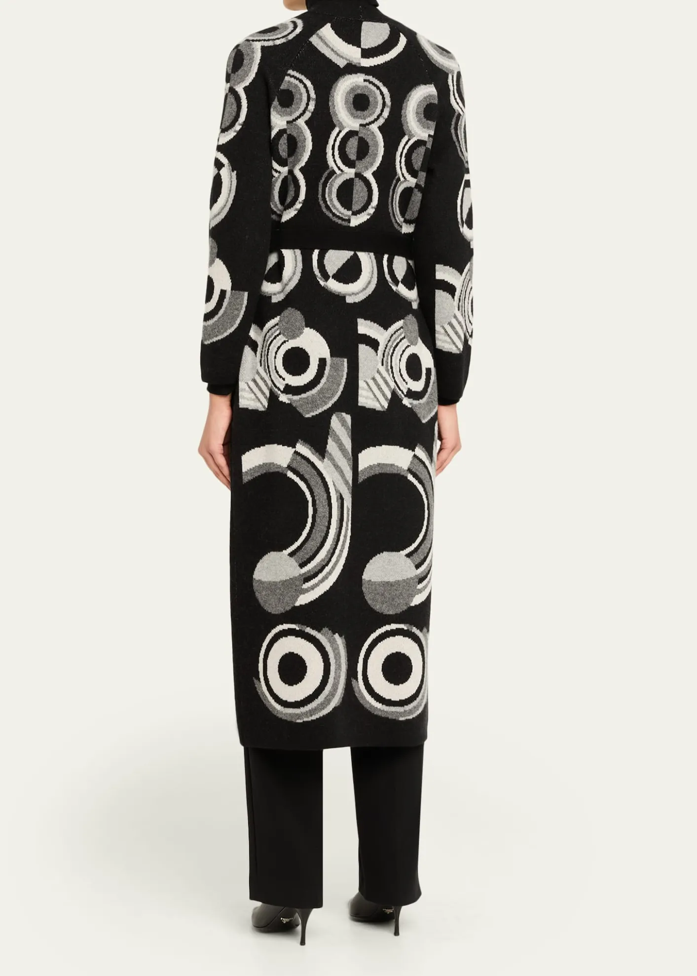 LibertineSonia Long Belted Cashmere Cardigan