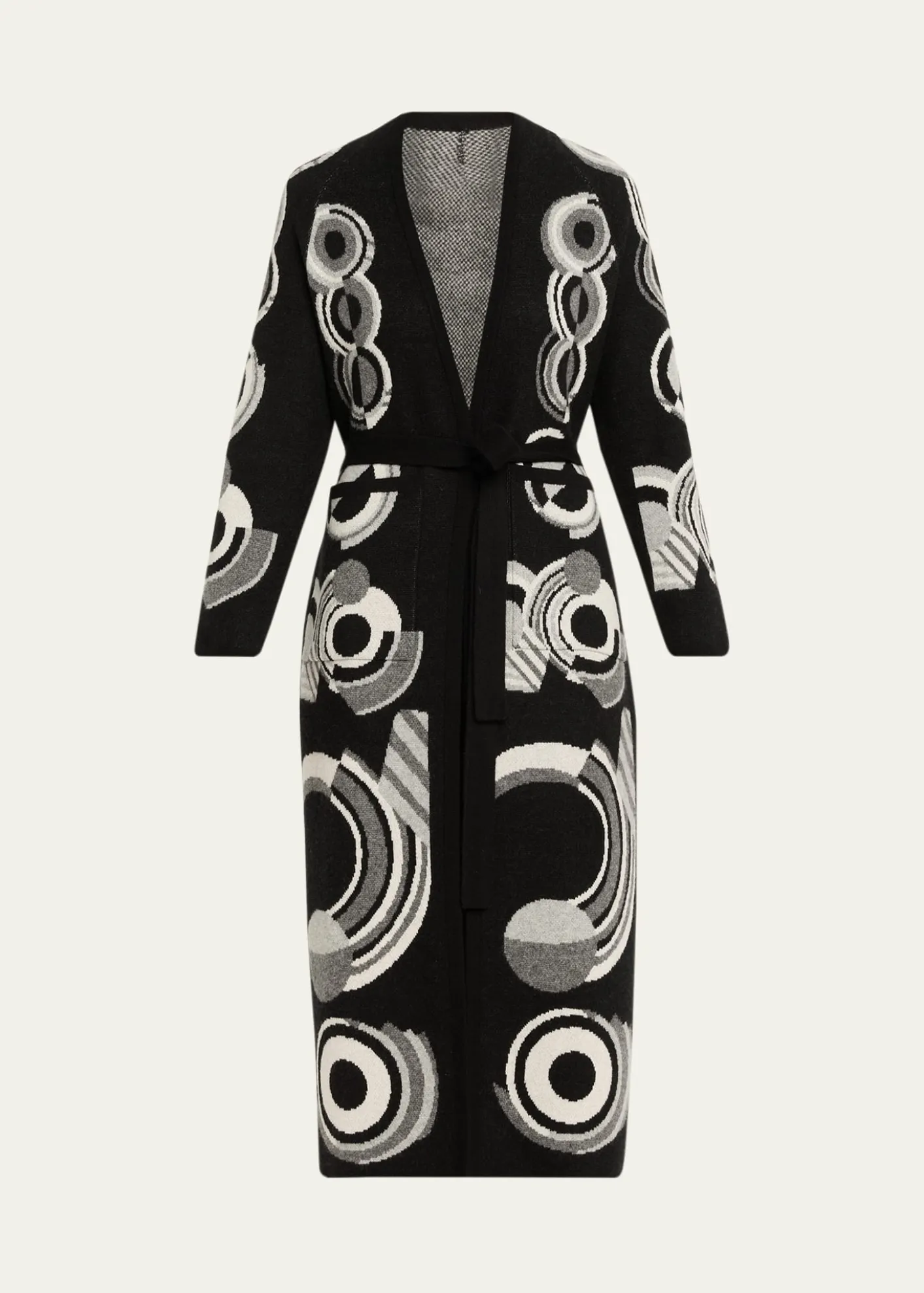 LibertineSonia Long Belted Cashmere Cardigan