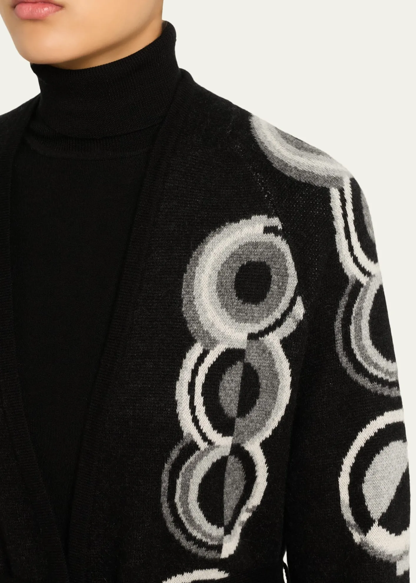 LibertineSonia Long Belted Cashmere Cardigan