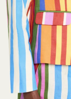 LibertineTangier Stripe Linen Classic Jacket