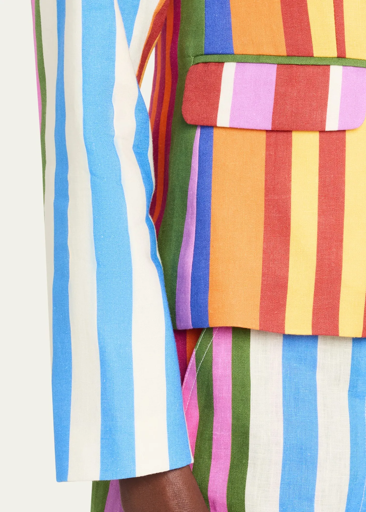 LibertineTangier Stripe Linen Classic Jacket