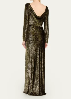 LibertineVreeland Belted Look Back Gown