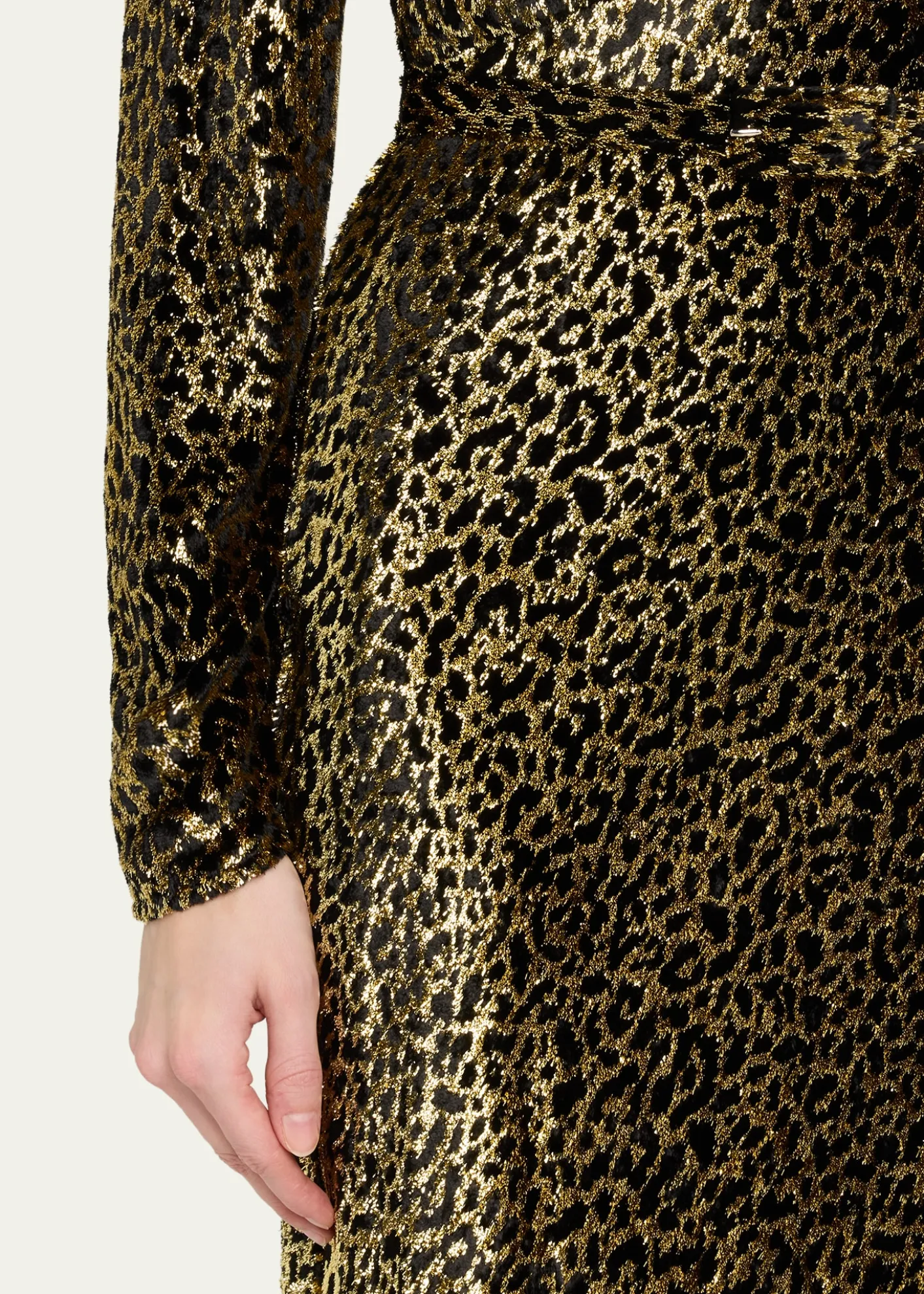 LibertineVreeland Belted Look Back Gown