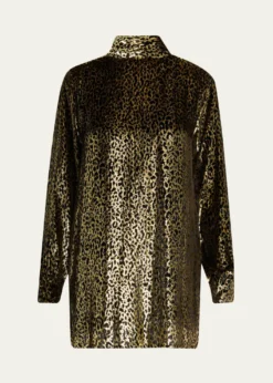 LibertineVreeland Bianca Neck-Tie Tunic Top