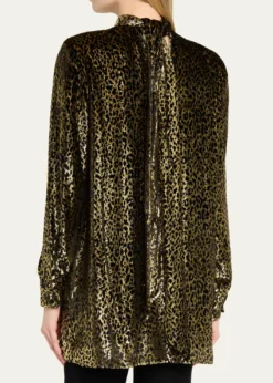 LibertineVreeland Bianca Neck-Tie Tunic Top