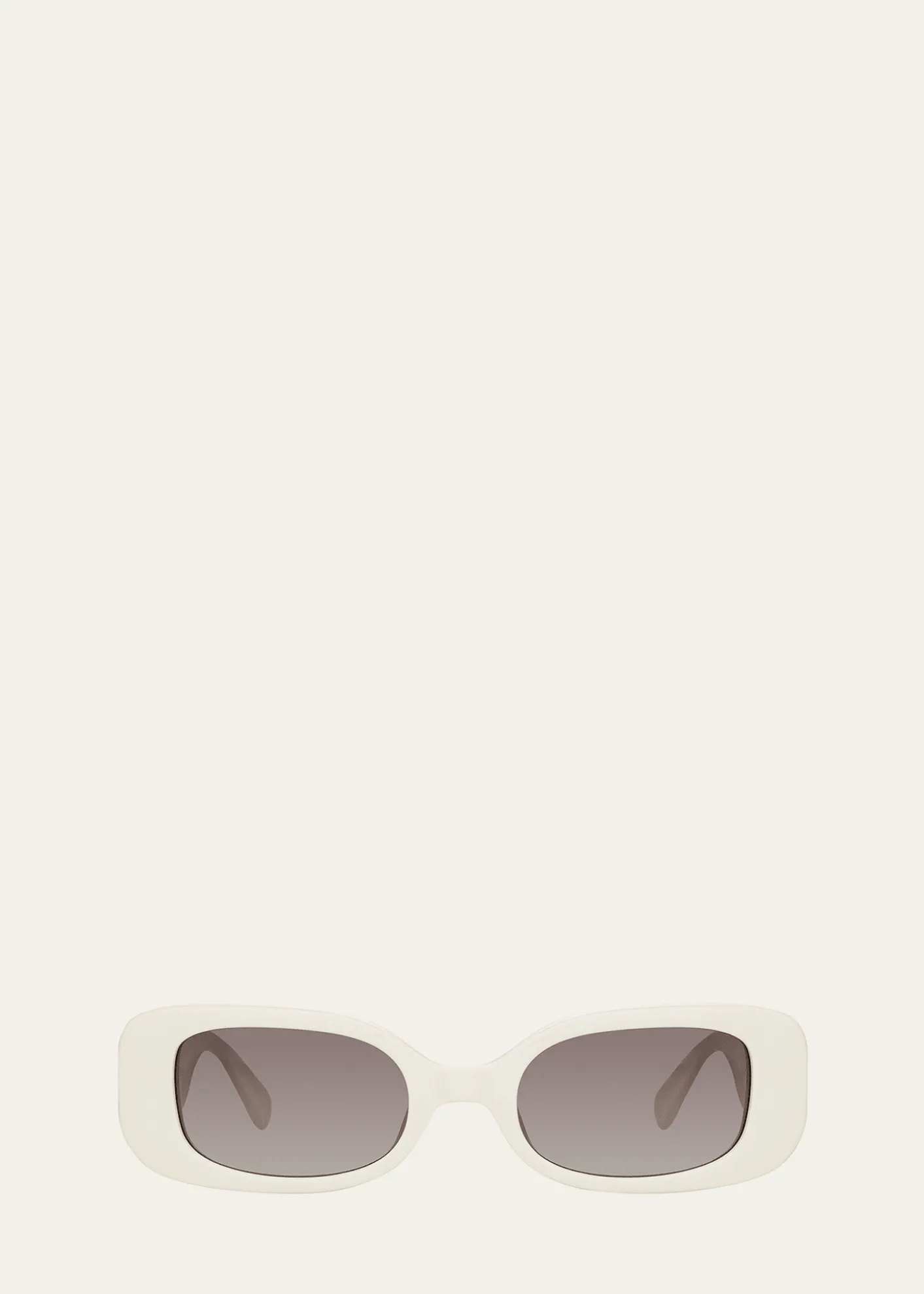 Linda FarrowLola Rectangle Acetate & Nylon Sunglasses