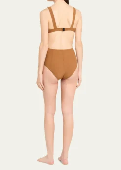 Lisa Marie FernandezMagdalena High-Waist Two-Piece Swimsuit