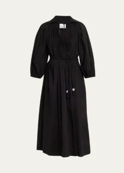 Lisa Marie FernandezPoet Belted Maxi Dress