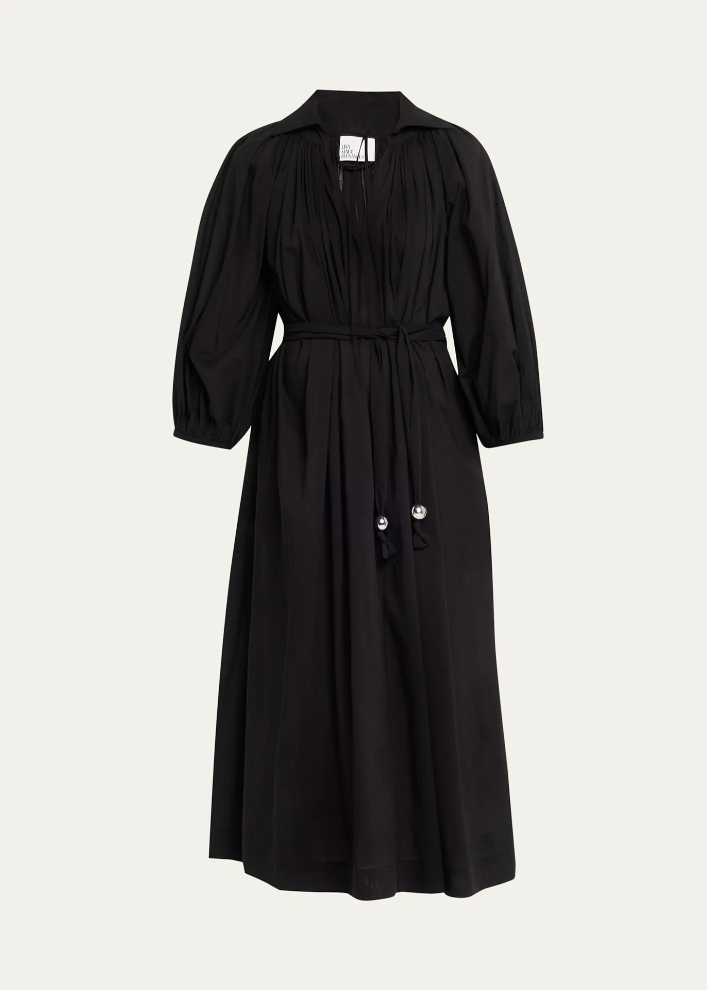 Lisa Marie FernandezPoet Belted Maxi Dress