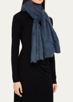 Lisa YangBrushed Cashmere and Silk Scarf