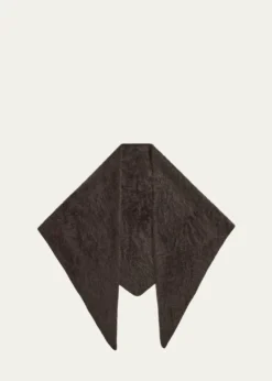 Lisa YangBrushed Cashmere Bandana Scarf