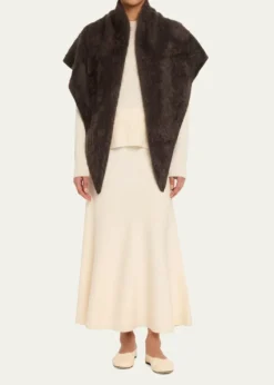 Lisa YangBrushed Cashmere Bandana Scarf