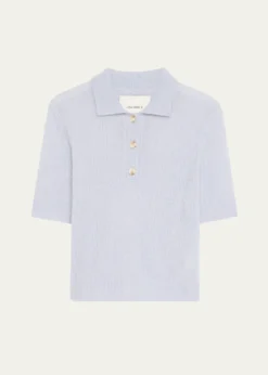 Lisa YangMasy Cashmere Polo Sweater